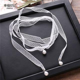 Pearl Lace Necklace