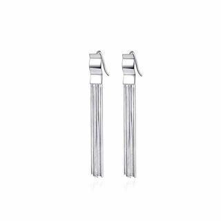 925 Sterling Silver Tassel Earrings