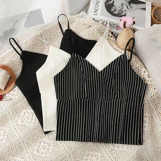 Zipper-back Camisole Top