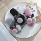 Pom Pom Fluffy Slippers