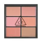 3ce - Pro Multi Blush Color Palette - 2 Types Softener