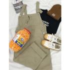 Cotton Suspender Jumpsuit