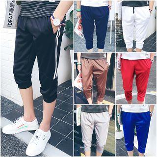 Stripe Capri Sweatpants