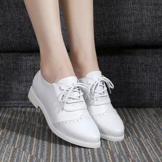 Brogue Pointy Oxfords