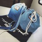 Denim Bucket Bag