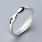 925 Sterling Silver Fish Open Ring Open Ring - 925 Sterling Silver - One Size