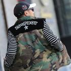 Padded Lettering Reversible Vest