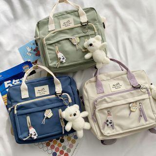 Multi-way Crossbody Bag / Charm / Pin / Set