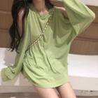 Crop Long-sleeve T-shirt