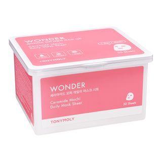 Tonymoly - Wonder Ceramide Mochi Daily Mask Sheet Set 30 Sheets