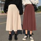 Pleated   Midi Skirt