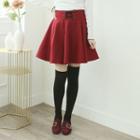 Lace-up Swing Skirt