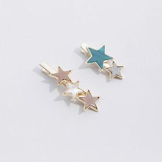 Resin Alloy Star Hair Clip