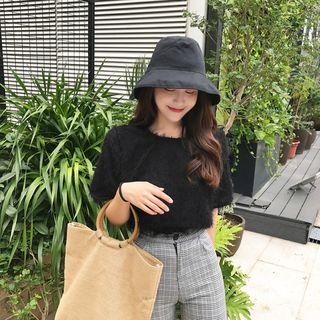 Short-sleeve Furry T-shirt