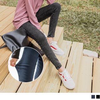 Melange Skinny Pants