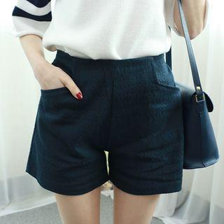 Band-waist High-waist Shorts