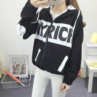 Couple Matching Print Long-sleeve Hoodie