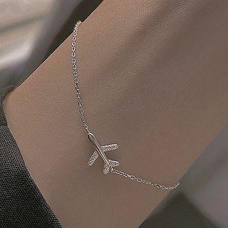 Plane Bracelet Silver - One Size
