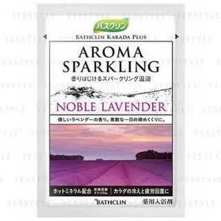 Bathclin - Karada Plus Aroma Sparkling Bath Salt (noble Lavender) 30g X 5 Pcs
