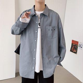 Korean Print Shirt