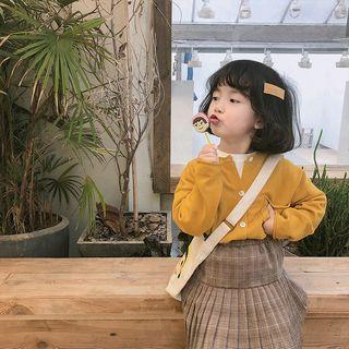 Family Matching Plain Cardigan