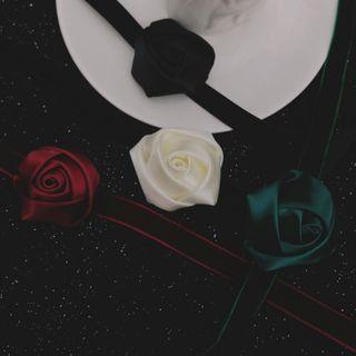 Rose Satin Choker