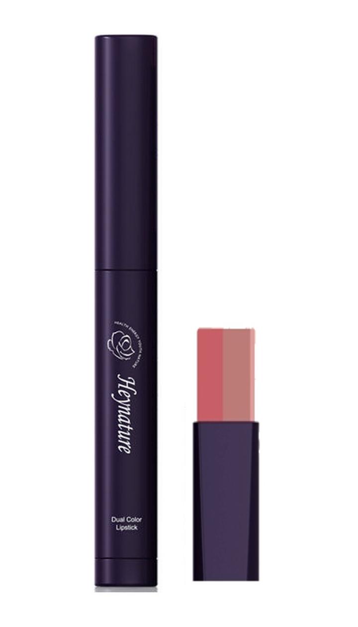 Heynature - Dual Color Lipstick (#6 Nude Scarlet) 0.8g