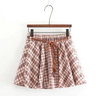 A-line Plaid Shirt