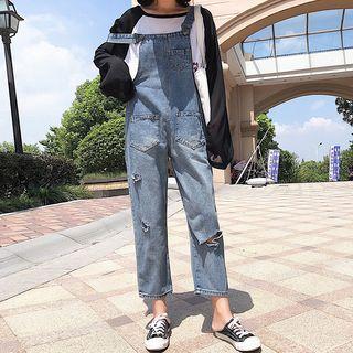 Ripped Crop Jumper Jeans