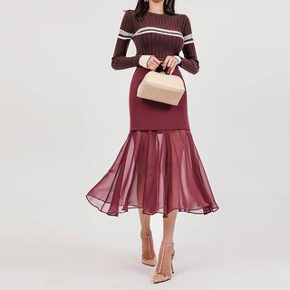 See-through Long Mermaid Skirt