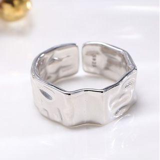 925 Sterling Silver Open Ring Sterling Silver Ring - Silver - One Size