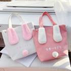 Rabbit Ear Accent Tote Bag