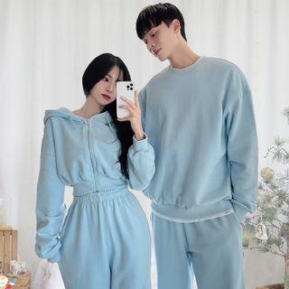 Couple Matching Sweatshirt / Hoodie / Sweatpants / Set