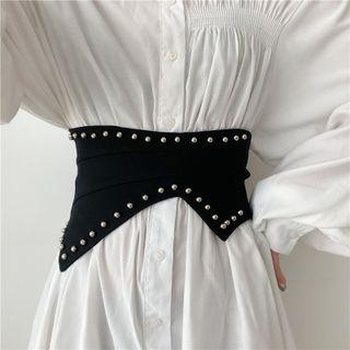 Studded Asymmetrical Belt