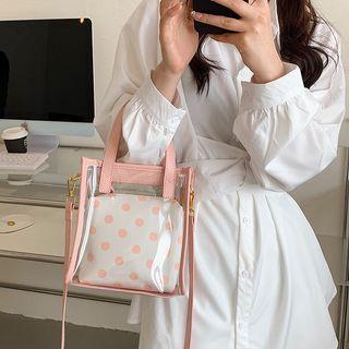 Clear Dot Crossbody Bag