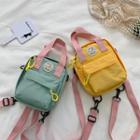 Mini Square Canvas Backpack