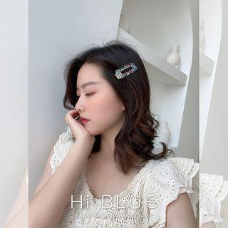 Sequined Acrylic Hair Clip As Shown In Figure - One Size