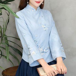 Floral Long-sleeve Top