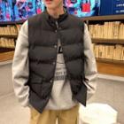 Padded Snap-button Vest