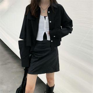 Cur Out Shirt Black - One Size