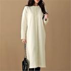 Seam-front Knit Dress