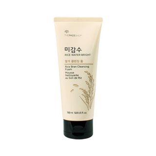 The Face Shop - Rice Water Bright Rice Bran Cleansing Foam 150ml 150ml