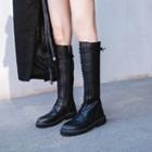 Genuine Leather Tall Boots