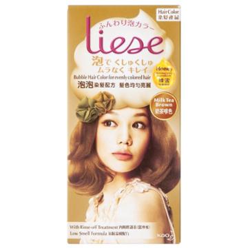Kao - Liese Bubble Hair Color (milk Tea Brown) 1 Set