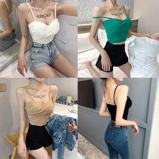 Cross-strap Crop Top