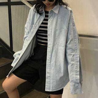 Denim Shirt Light Blue - One Size