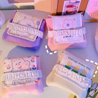 Animal Fabric Sanitary Pouch