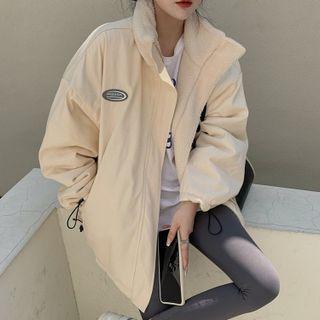 Reversible Loose-fit Fleece Jacket