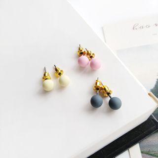 3 Pair Set: Bead Earring
