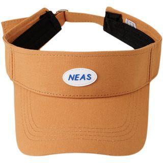 Lettering Applique Visor Hat